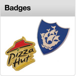 Click here to view our range of promotional badges A&A Marketing