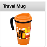 Click here to view our range of printed promotional travel mugs A&A Marketing